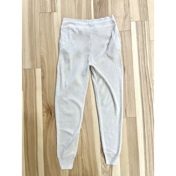 Boohoo Cream Tan Knit Joggers Pants S - Picture 4 of 4